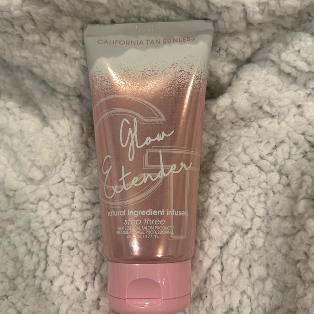 California tan sunless glow extender